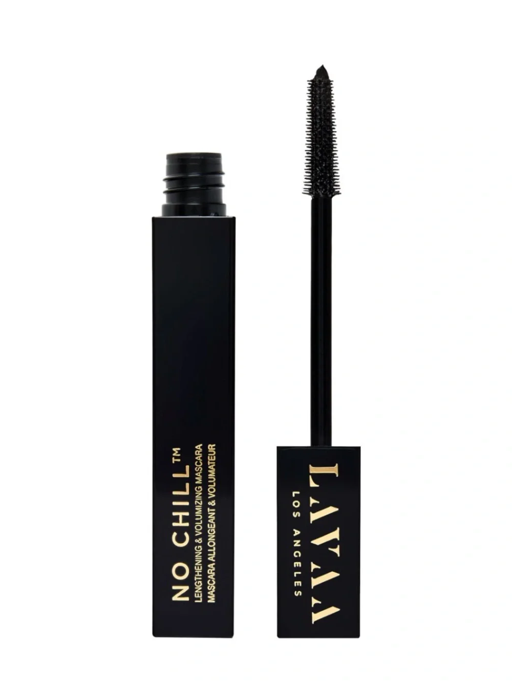 L'AVVA No Chill Mascara in Black — Volumizing & Lengthening Lash Serum